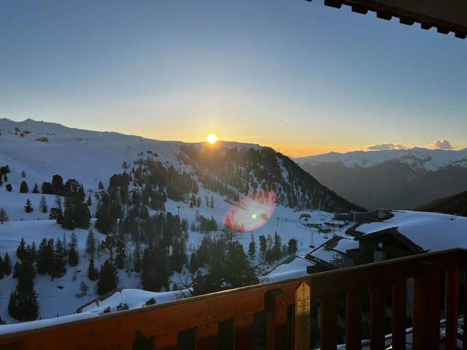 Appartement Belle Plagne Et Parking La Plagne Exterior foto
